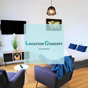 L'ecrin Confort Wifi, Centre-ville, Parking Privé Appartement Vannes